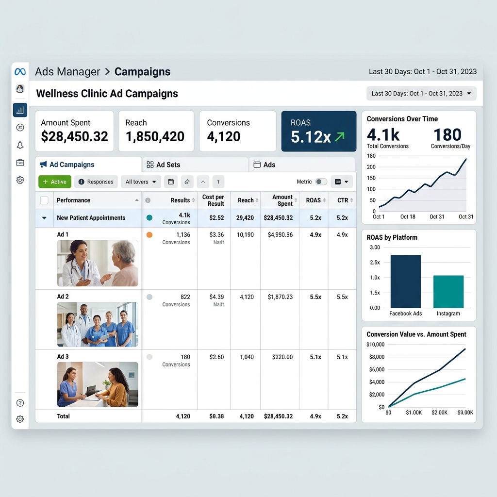 Healthcare Ads Performance